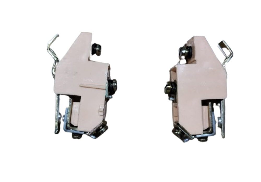 Set of fixed and moving contact